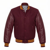 Burgundy Varsity Jacket
