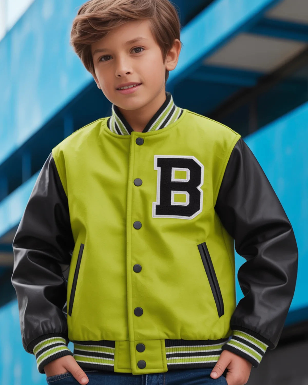 Bolt Kid Varsity Jacket