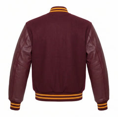 Burgundy Varsity Jacket