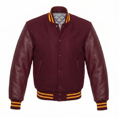 Burgundy Varsity Jacket