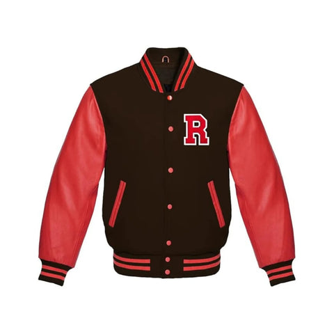 Crimson Edge R Letterman Jacket