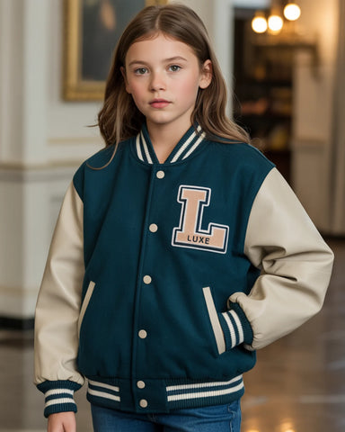 Luxe League Varsity Jacket