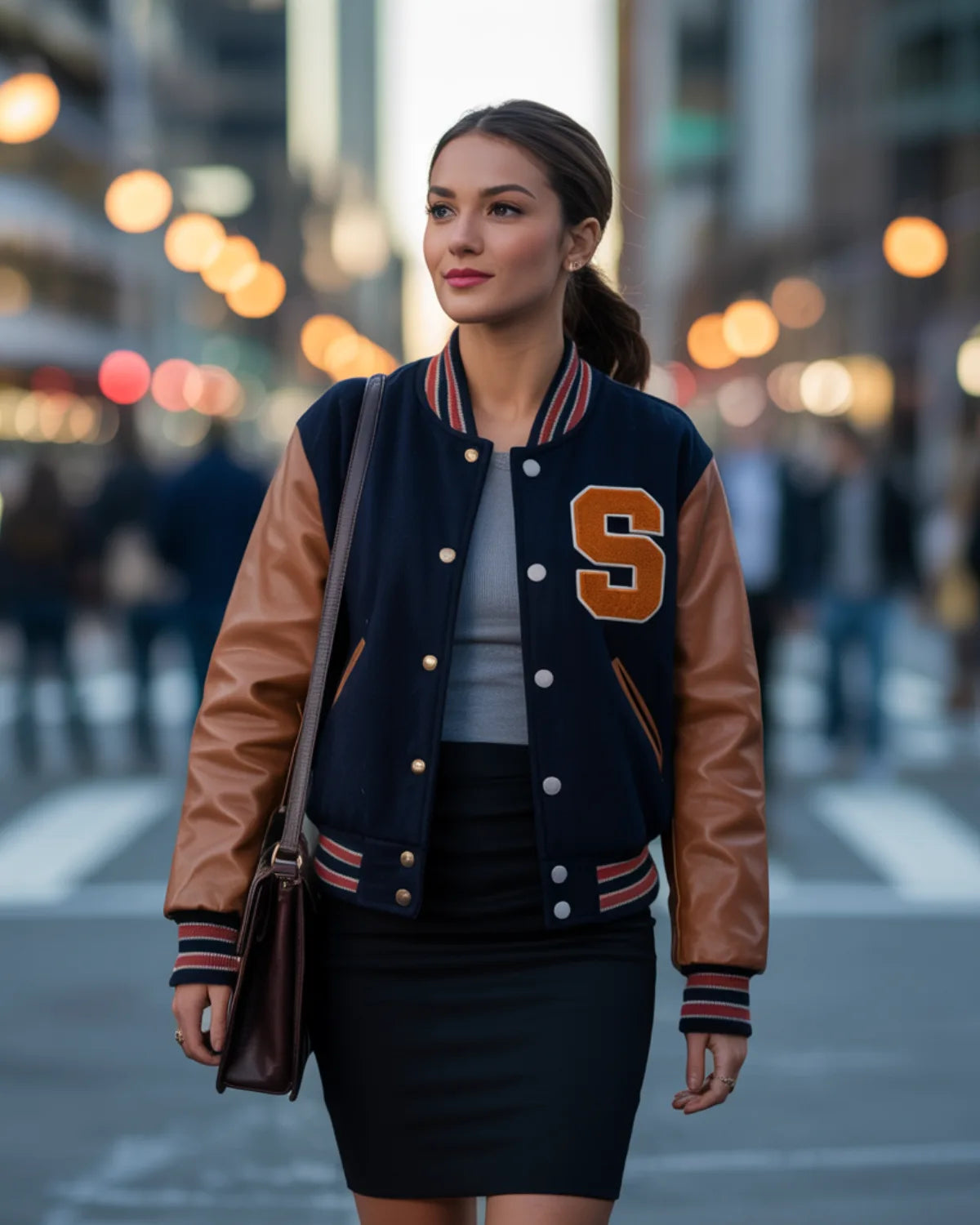 Sable Prep Women’s Varsity Jacket