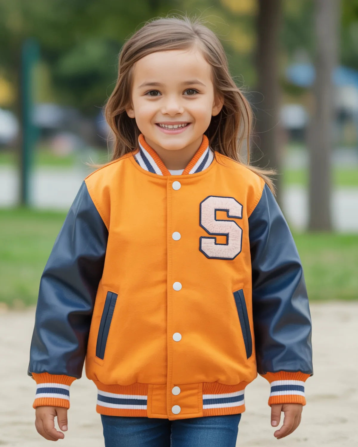 Sunburst Kid Varsity Jacket